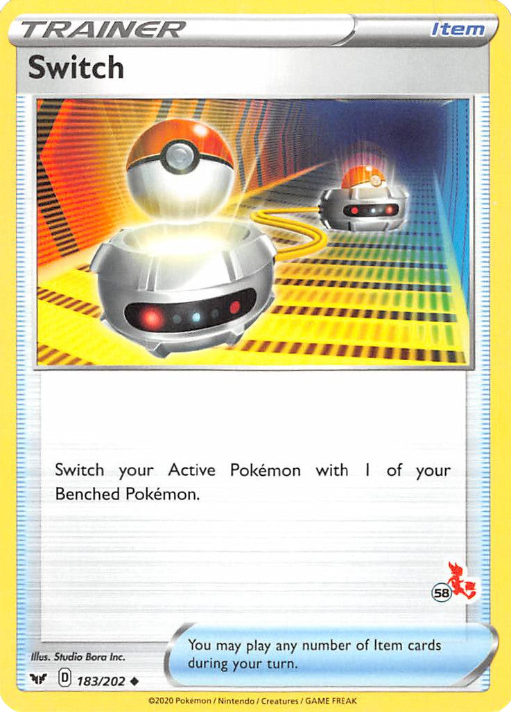 Switch (183/202) (Cinderace Stamp #58) [Battle Academy 2022] - Card Brawlers | Quebec | Canada | Yu-Gi-Oh!