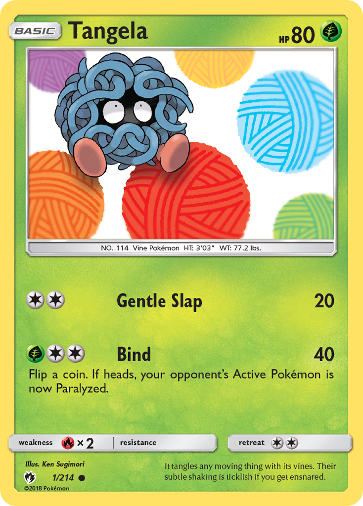 Tangela (1/214) [Sun & Moon: Lost Thunder] - Card Brawlers | Quebec | Canada | Yu-Gi-Oh!