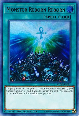 Monster Reborn Reborn [FLOD-ENSP1] Ultra Rare - Yu-Gi-Oh! - Card Brawlers | Quebec | Canada |