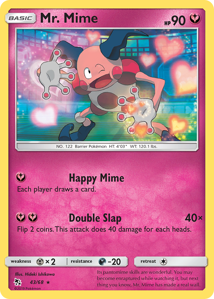 Mr. Mime (43/68) [Sun & Moon: Hidden Fates] - Card Brawlers | Quebec | Canada | Yu-Gi-Oh!