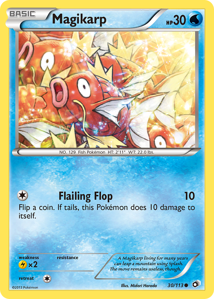 Magikarp (30/113) [Black & White: Legendary Treasures] - Card Brawlers | Quebec | Canada | Yu-Gi-Oh!