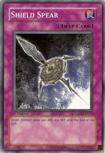 Shield Spear [TAEV-EN074] Common - Card Brawlers | Quebec | Canada | Yu-Gi-Oh!