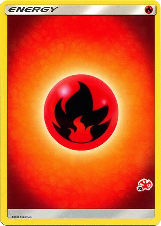 Fire Energy (Charizard Stamp #35) [Battle Academy 2020] - Card Brawlers | Quebec | Canada | Yu-Gi-Oh!