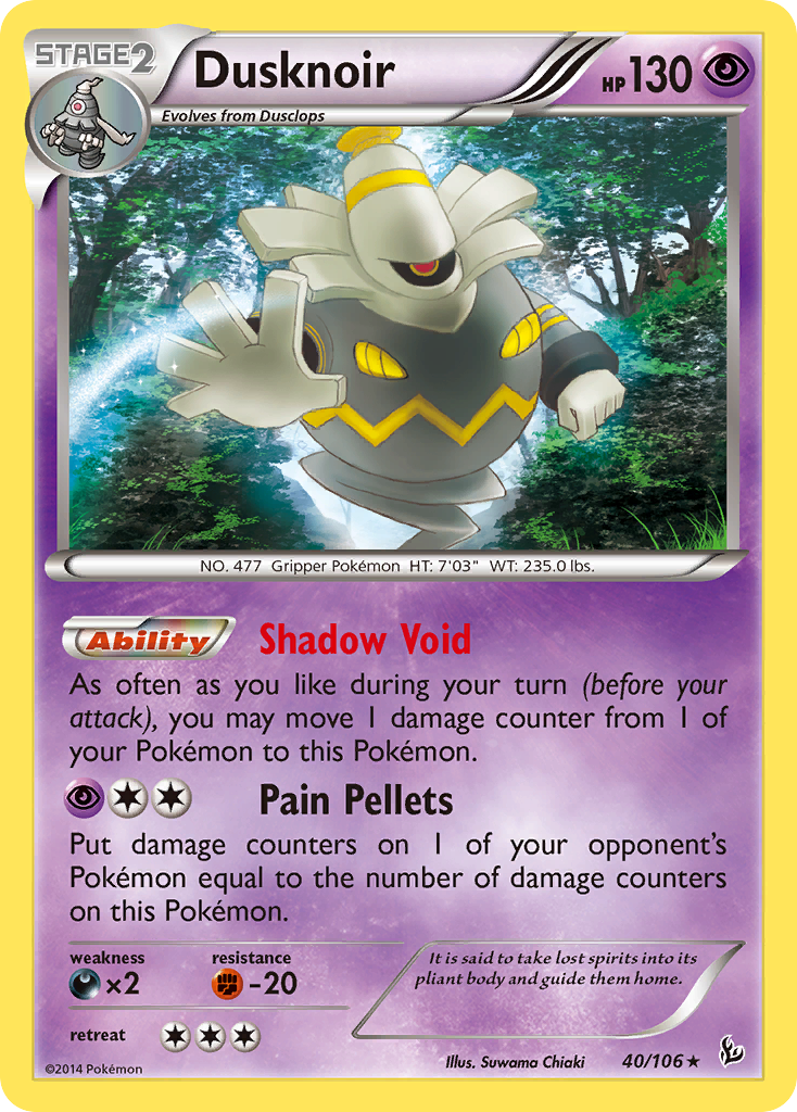 Dusknoir (40/106) [XY: Flashfire] - Card Brawlers | Quebec | Canada | Yu-Gi-Oh!