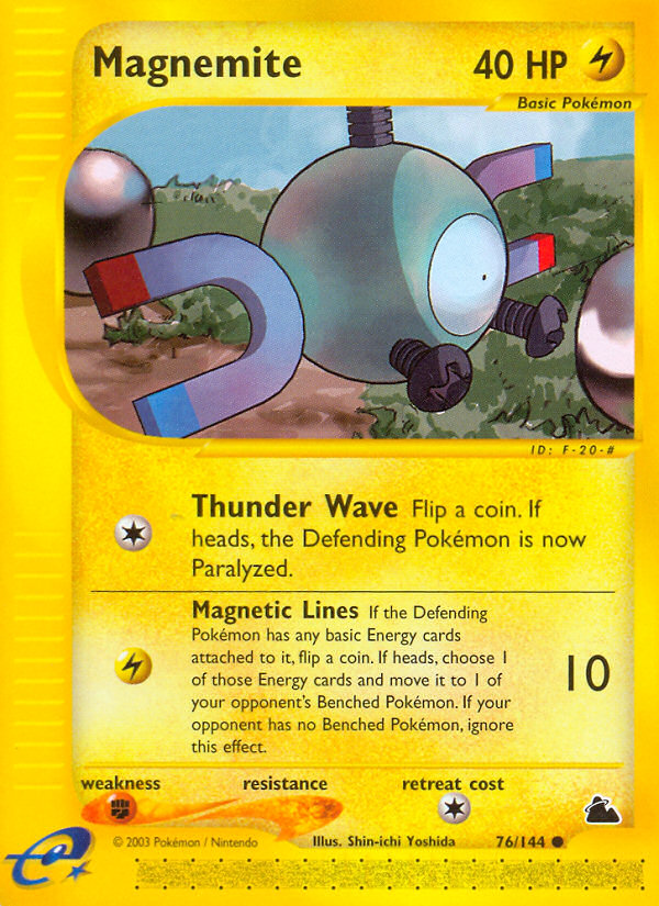 Magnemite (76/144) [Skyridge] - Card Brawlers | Quebec | Canada | Yu-Gi-Oh!
