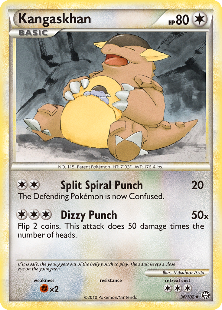 Kangaskhan (36/102) [HeartGold & SoulSilver: Triumphant] - Card Brawlers | Quebec | Canada | Yu-Gi-Oh!