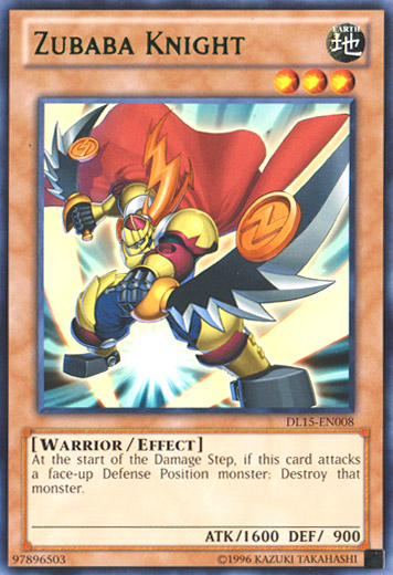 Zubaba Knight (Green) [DL15-EN008] Rare - Card Brawlers | Quebec | Canada | Yu-Gi-Oh!