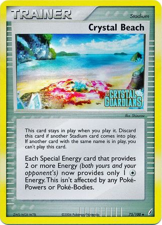 Crystal Beach (75/100) (Stamped) [EX: Crystal Guardians] - Card Brawlers | Quebec | Canada | Yu-Gi-Oh!