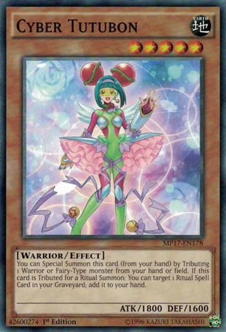 Cyber Tutubon [MP17-EN178] Common - Card Brawlers | Quebec | Canada | Yu-Gi-Oh!