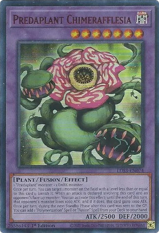 Predaplant Chimerafflesia (Red) [LDS3-EN074] Ultra Rare - Card Brawlers | Quebec | Canada | Yu-Gi-Oh!