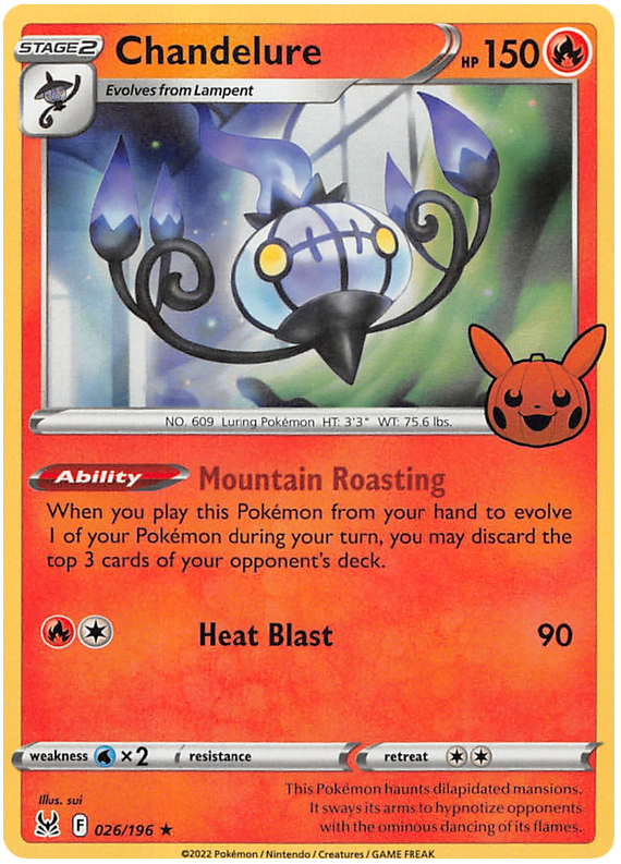 Chandelure (026/196) [Trick or Trade 2023] - Card Brawlers | Quebec | Canada | Yu-Gi-Oh!