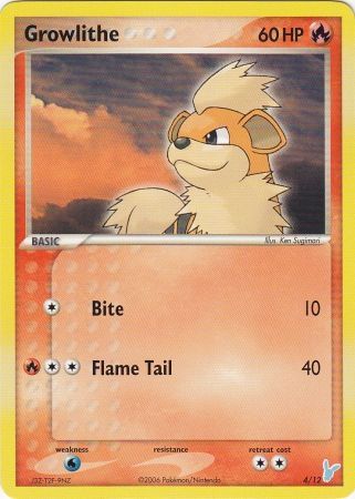 Growlithe (4/12) [EX: Trainer Kit 2 - Minun] - Card Brawlers | Quebec | Canada | Yu-Gi-Oh!