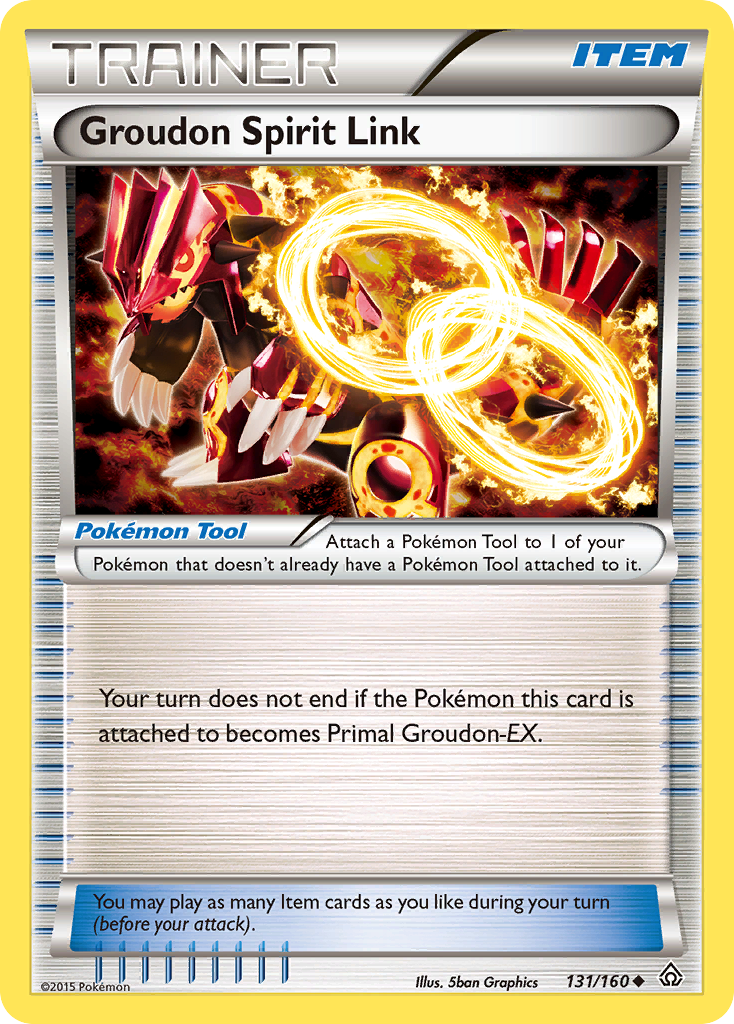 Groudon Spirit Link (131/160) [XY: Primal Clash] - Card Brawlers | Quebec | Canada | Yu-Gi-Oh!