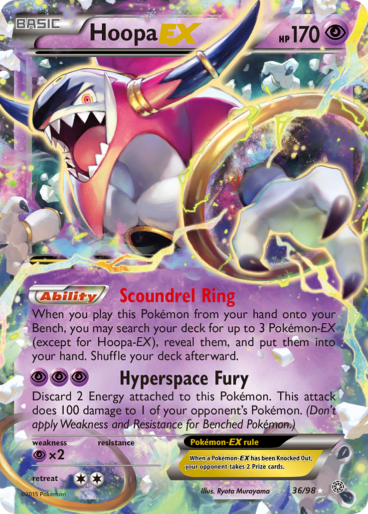 Hoopa EX (36/98) [XY: Ancient Origins] - Card Brawlers | Quebec | Canada | Yu-Gi-Oh!
