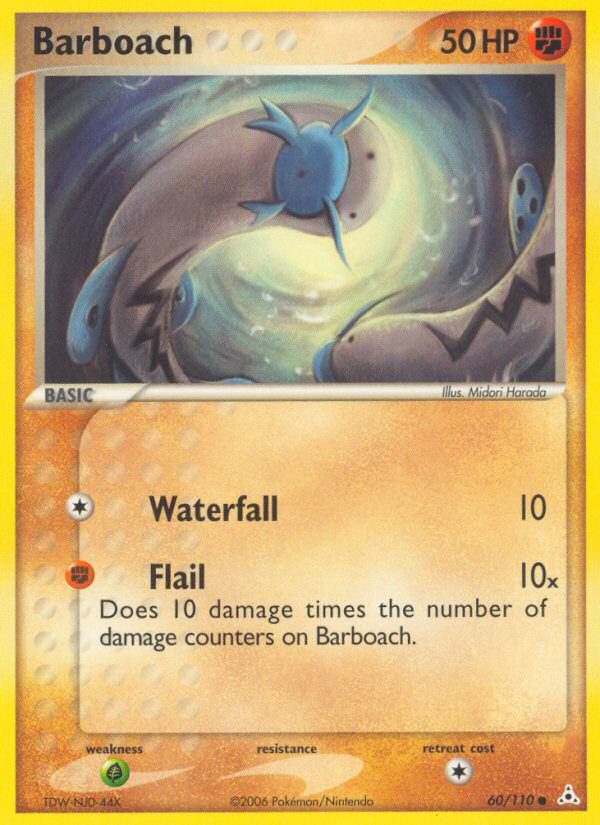 Barboach (60/110) [EX: Holon Phantoms] - Card Brawlers | Quebec | Canada | Yu-Gi-Oh!
