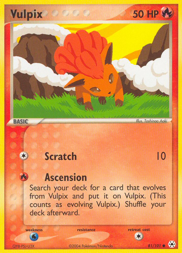 Vulpix (81/101) [EX: Hidden Legends] - Card Brawlers | Quebec | Canada | Yu-Gi-Oh!