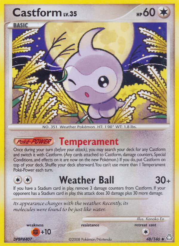 Castform (48/146) [Diamond & Pearl: Legends Awakened] - Card Brawlers | Quebec | Canada | Yu-Gi-Oh!