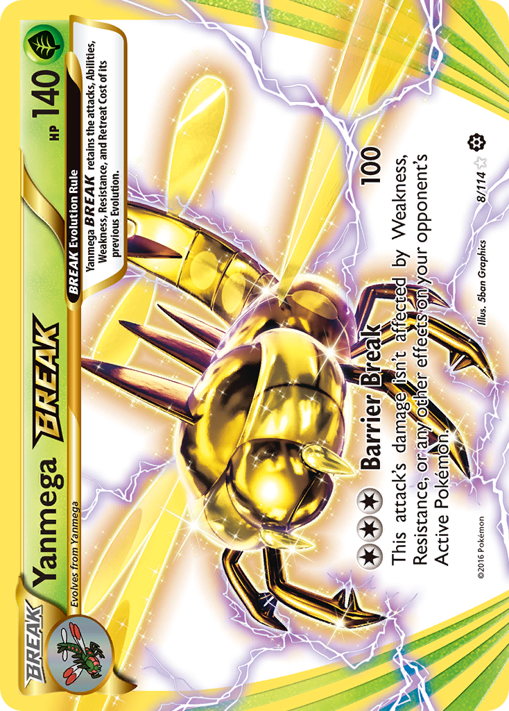 Yanmega BREAK (8/114) [XY: Steam Siege] - Card Brawlers | Quebec | Canada | Yu-Gi-Oh!