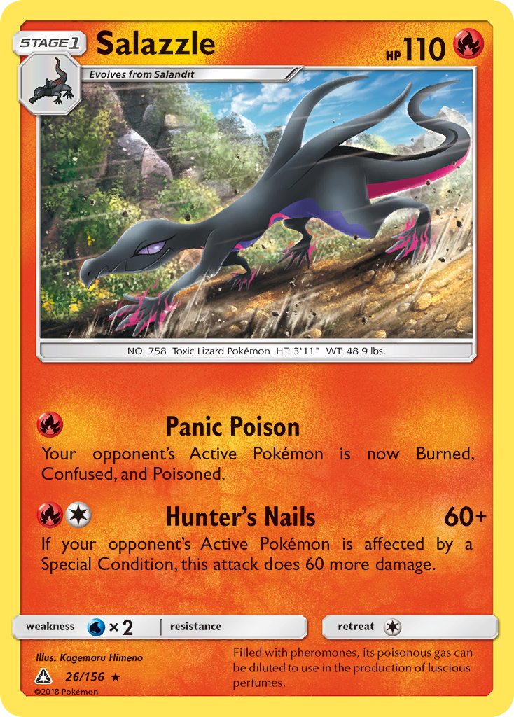 Salazzle (26/156) [Sun & Moon: Ultra Prism] - Card Brawlers | Quebec | Canada | Yu-Gi-Oh!