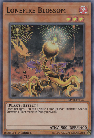 Lonefire Blossom [MYFI-EN042] Super Rare - Card Brawlers | Quebec | Canada | Yu-Gi-Oh!