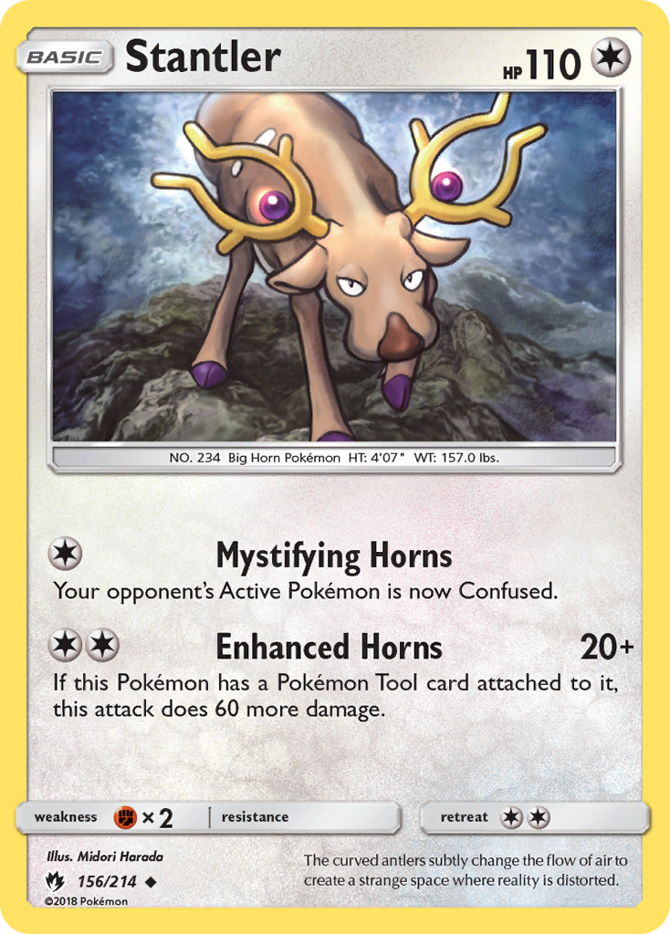 Stantler (156/214) [Sun & Moon: Lost Thunder] - Card Brawlers | Quebec | Canada | Yu-Gi-Oh!