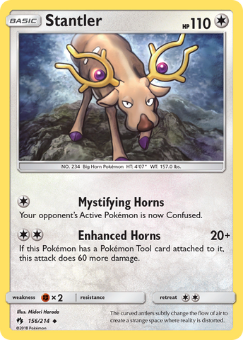 Stantler (156/214) [Sun & Moon: Lost Thunder] - Card Brawlers | Quebec | Canada | Yu-Gi-Oh!