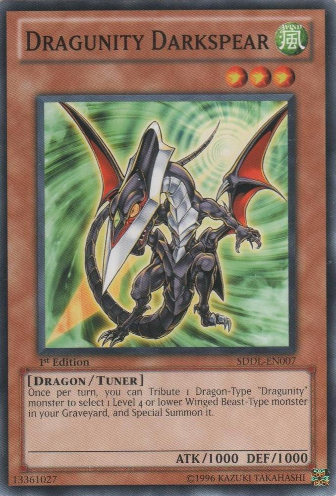 Dragunity Darkspear [SDDL-EN007] Common - Yu-Gi-Oh! - Card Brawlers | Quebec | Canada |