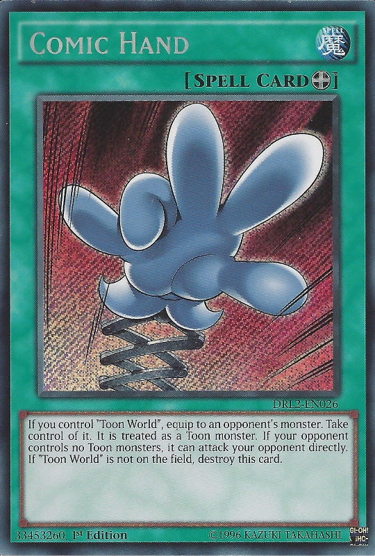 Comic Hand [DRL2-EN026] Secret Rare - Yu-Gi-Oh! - Card Brawlers | Quebec | Canada |