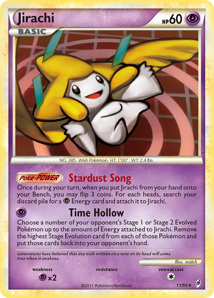 Jirachi (11/95) [HeartGold & SoulSilver: Call of Legends] - Card Brawlers | Quebec | Canada | Yu-Gi-Oh!