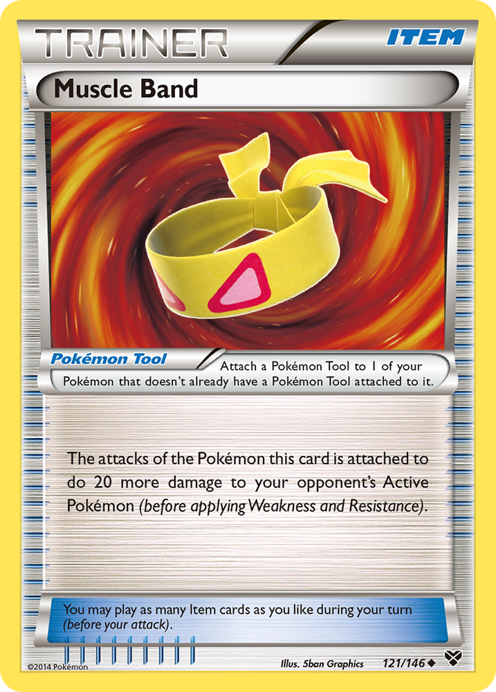 Muscle Band (121/146) [XY: Base Set] - Card Brawlers | Quebec | Canada | Yu-Gi-Oh!