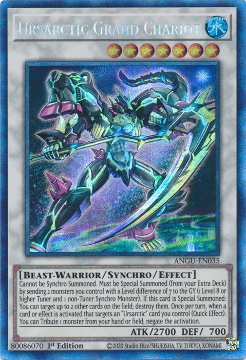 Ursarctic Grand Chariot
(Collector's Rare) [ANGU-EN035] Collector's Rare - Card Brawlers | Quebec | Canada | Yu-Gi-Oh!