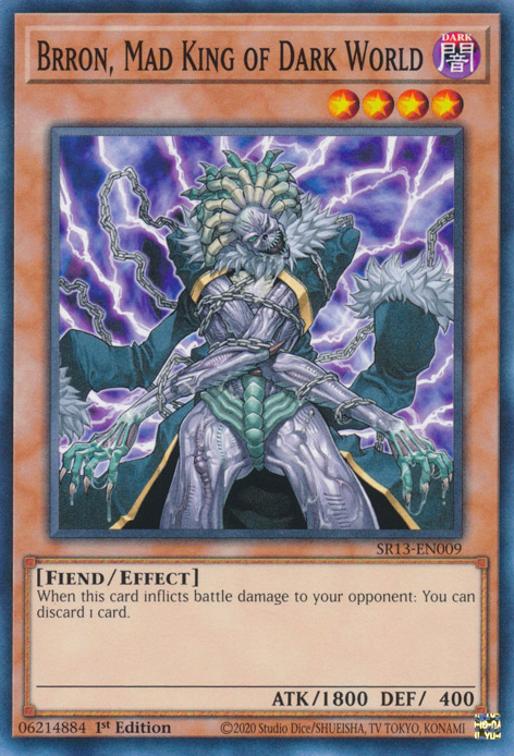 Brron, Mad King of Dark World [SR13-EN009] Common - Card Brawlers | Quebec | Canada | Yu-Gi-Oh!