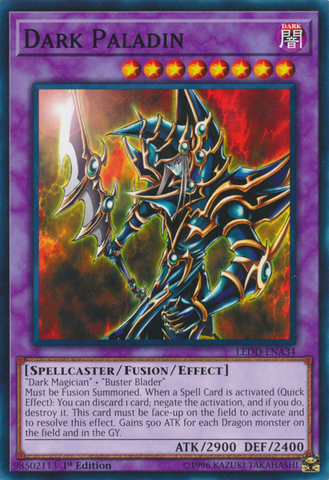 Dark Paladin [LEDD-ENA34] Common - Yu-Gi-Oh! - Card Brawlers | Quebec | Canada |