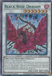 Black Rose Dragon (Green) [LDS2-EN110] Ultra Rare - Card Brawlers | Quebec | Canada | Yu-Gi-Oh!