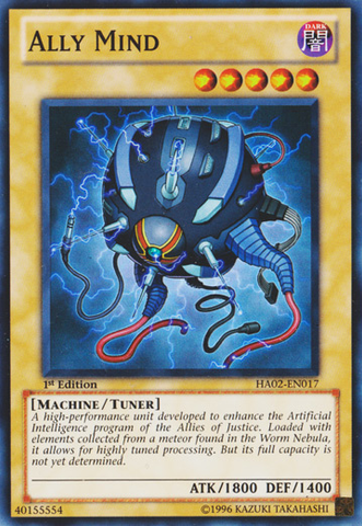 Ally Mind [HA02-EN017] Super Rare - Card Brawlers | Quebec | Canada | Yu-Gi-Oh!