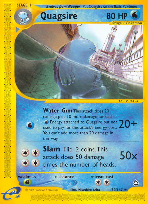 Quagsire (30/147) [Aquapolis] - Card Brawlers | Quebec | Canada | Yu-Gi-Oh!