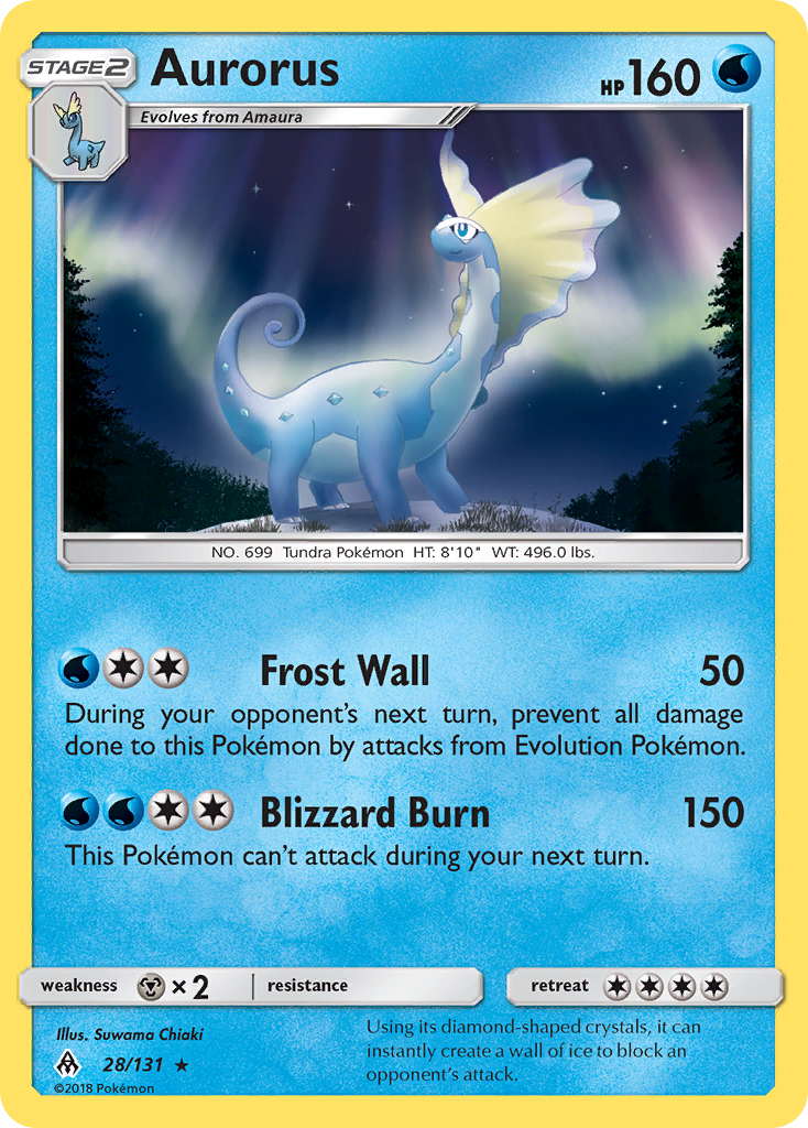 Aurorus (28/131) [Sun & Moon: Forbidden Light] - Card Brawlers | Quebec | Canada | Yu-Gi-Oh!
