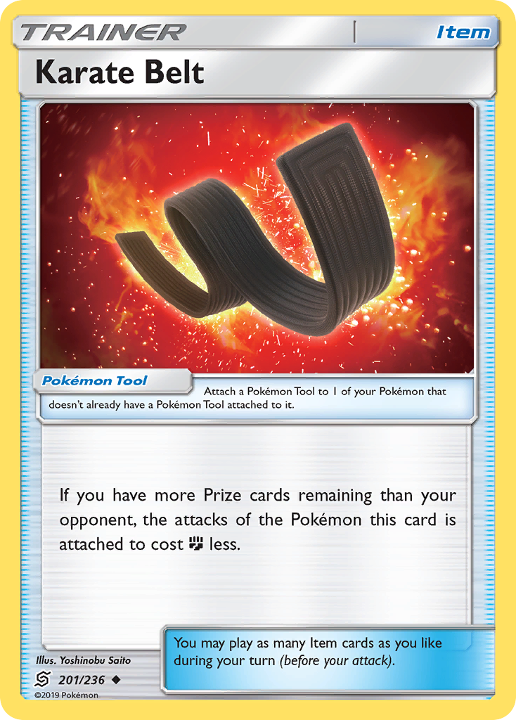 Karate Belt (201/236) [Sun & Moon: Unified Minds] - Card Brawlers | Quebec | Canada | Yu-Gi-Oh!