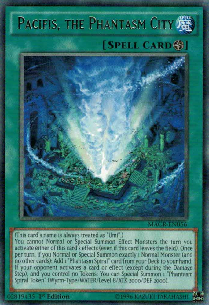 Pacifis, the Phantasm City [MACR-EN056] Rare - Yu-Gi-Oh! - Card Brawlers | Quebec | Canada |