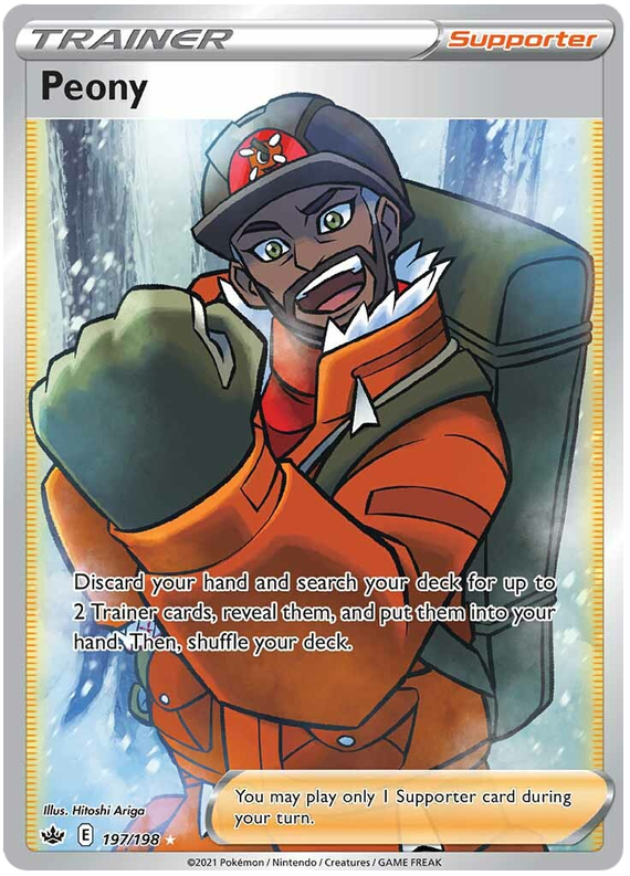 Peony (197/198) [Sword & Shield: Chilling Reign] - Card Brawlers | Quebec | Canada | Yu-Gi-Oh!