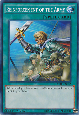 Reinforcement of the Army [SDHS-EN032] Common - Card Brawlers | Quebec | Canada | Yu-Gi-Oh!