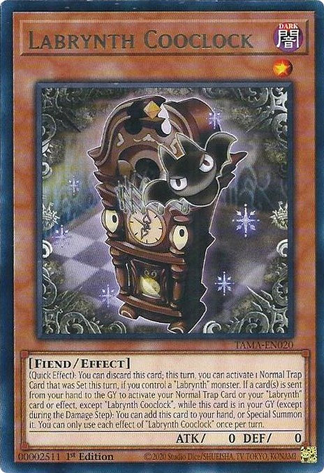 Labrynth Cooclock [TAMA-EN020] Rare - Card Brawlers | Quebec | Canada | Yu-Gi-Oh!