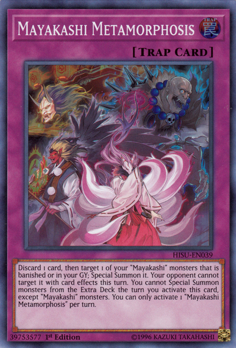 Mayakashi Metamorphosis [HISU-EN039] Super Rare - Card Brawlers | Quebec | Canada | Yu-Gi-Oh!