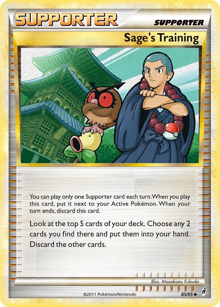 Sage's Training (85/95) [HeartGold & SoulSilver: Call of Legends] - Card Brawlers | Quebec | Canada | Yu-Gi-Oh!