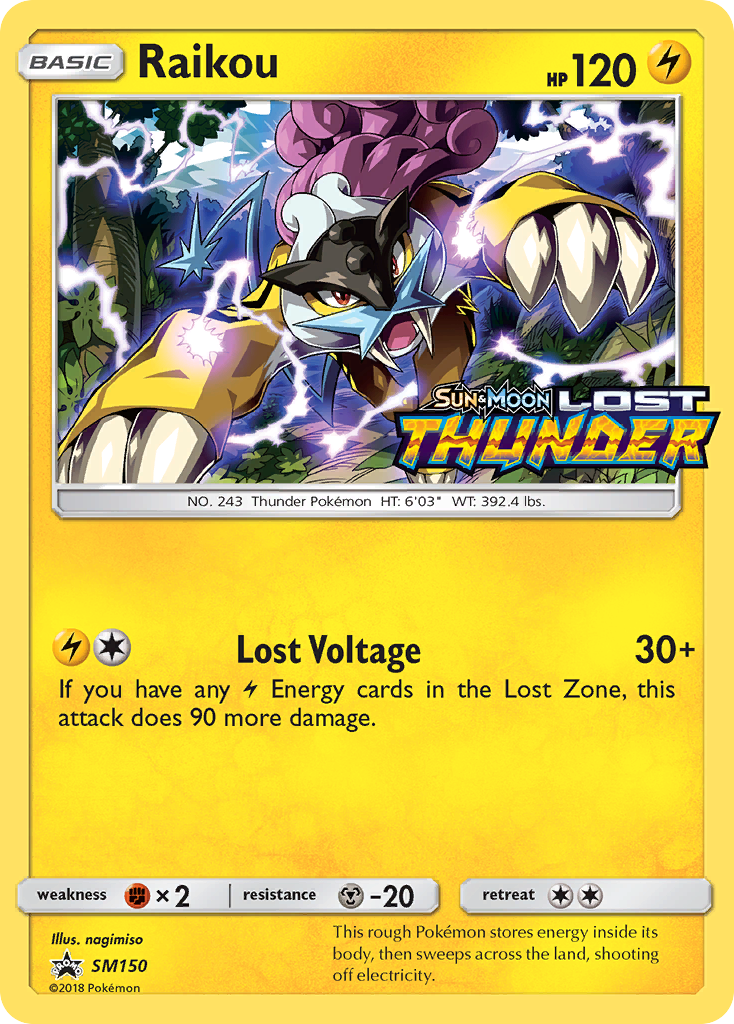 Raikou (SM150) [Sun & Moon: Black Star Promos] - Card Brawlers | Quebec | Canada | Yu-Gi-Oh!