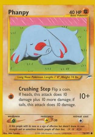 Phanpy (76/105) [Neo Destiny Unlimited] - Card Brawlers | Quebec | Canada | Yu-Gi-Oh!