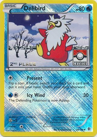 Delibird (38/149) (League Promo 2nd Place) [Black & White: Boundaries Crossed] - Card Brawlers | Quebec | Canada | Yu-Gi-Oh!