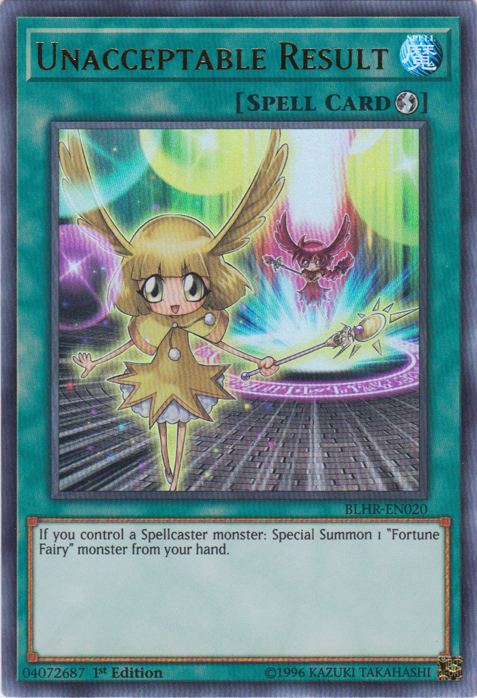 Unacceptable Result [BLHR-EN020] Ultra Rare - Card Brawlers | Quebec | Canada | Yu-Gi-Oh!