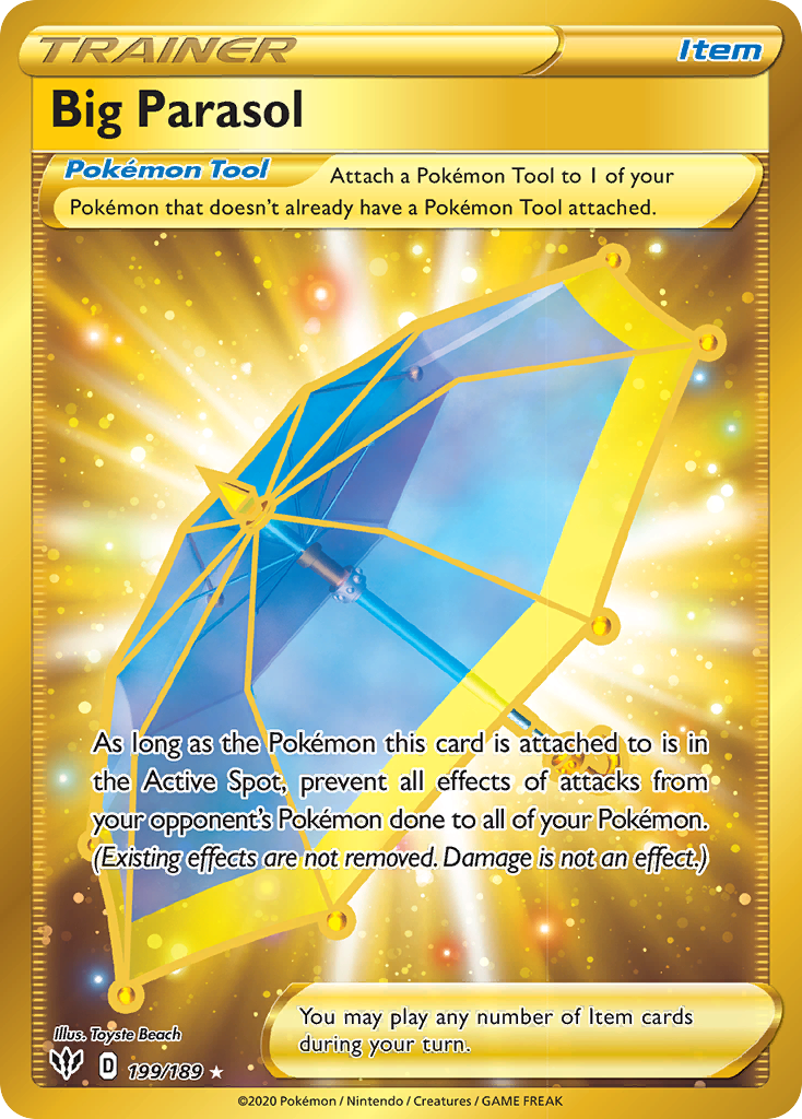 Big Parasol (199/189) [Sword & Shield: Darkness Ablaze] - Card Brawlers | Quebec | Canada | Yu-Gi-Oh!