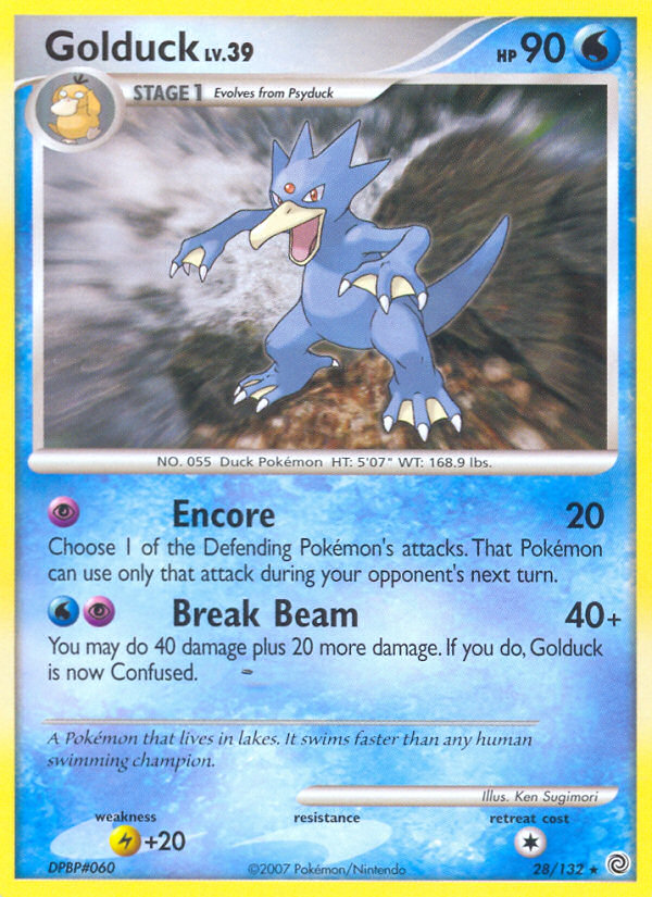 Golduck (28/132) [Diamond & Pearl: Secret Wonders] - Card Brawlers | Quebec | Canada | Yu-Gi-Oh!